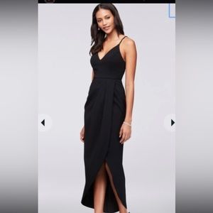 Xscape Black Cocktail Dress Size 2 ONLY WORN ONCE